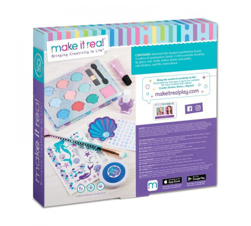 make it real 2460m set de produse cosmetice "sirenă"