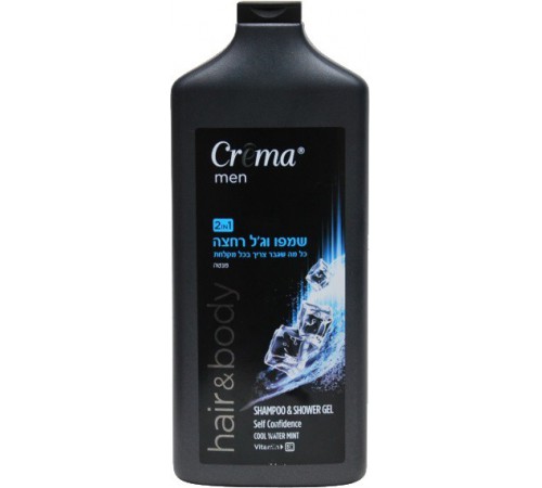  crema men 2в1 Шампунь+Гель для душа (700 мл)  117428