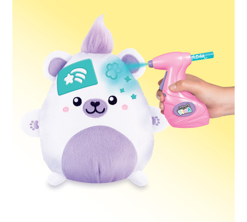 canal toys air067 set creativ "airbrush plush - kawaii bear"