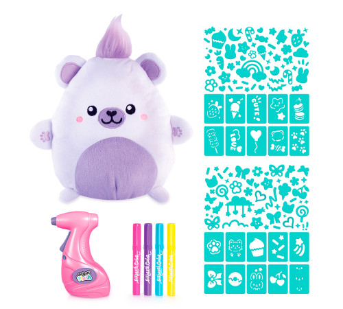 canal toys air067 set creativ "airbrush plush - kawaii bear"