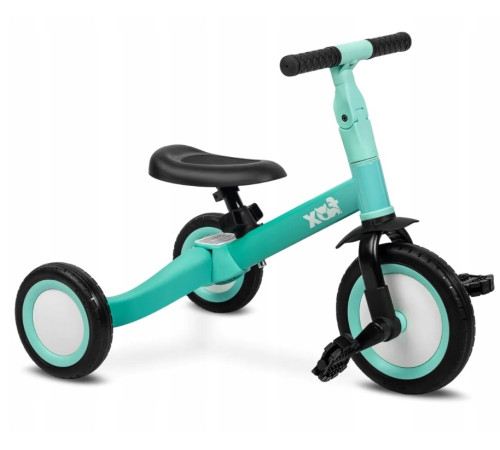 toyz-0275 Трехколесный велосипед 3-в-1 "fox" бирюзовый