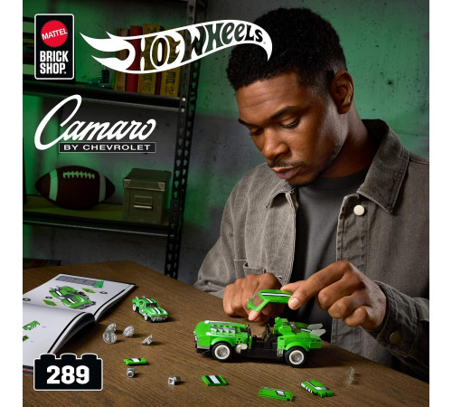hot wheels jft16 Конструктор speed camaro (289 дет.)