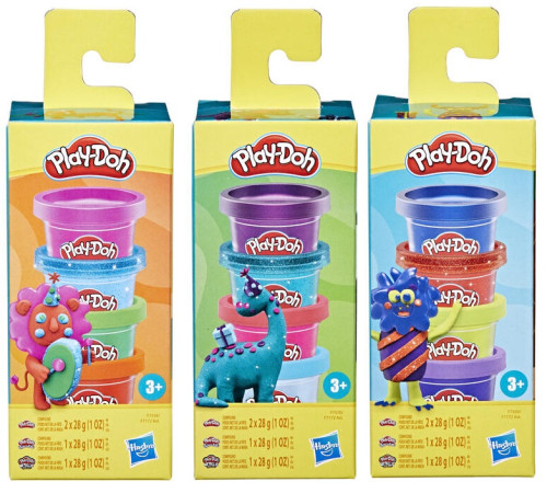 play-doh f7172 Масса для лепки "mini color pack" (в асс.)