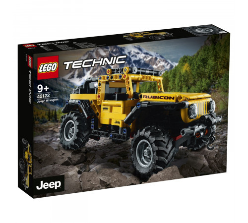  lego technic 42122 Конструктор "jeep wrangler" (665 дет.)