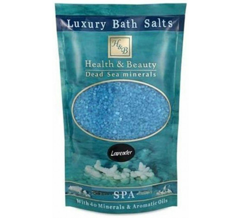  44.261 health & beauty Соль Мертвого моря для ванн blue lavender 500гр 326493