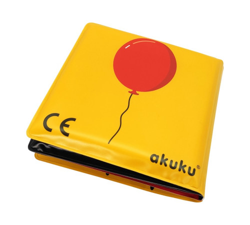 akuku-69500 a0476 Сărticică moale cu sc&acirc;rț&acirc;itor "first book"
