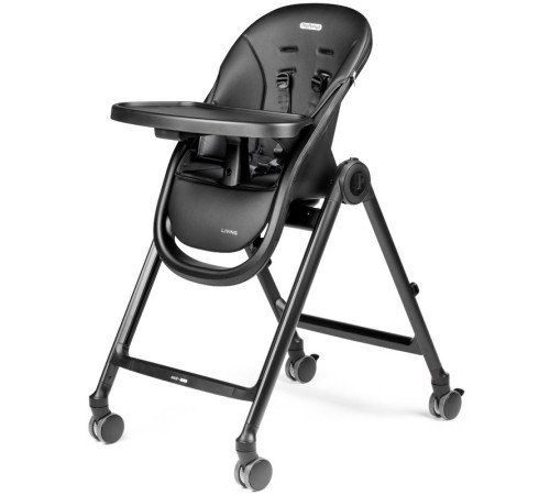 peg perego scaun pentru copii 2in1 living true black 