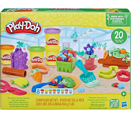  play-doh f6907 Игровой набор "grow your garden"