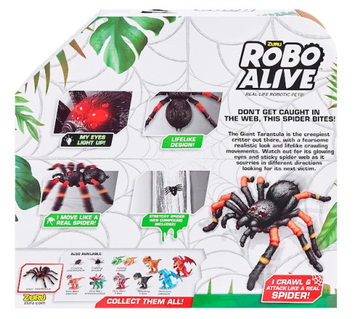 zuru robo alive 7170 jucărie "tarantula uriașă"