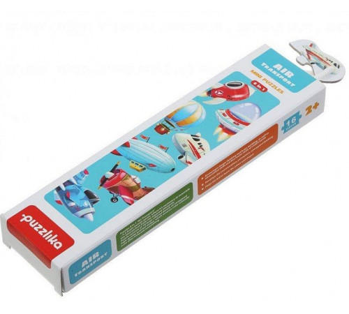  puzzlika 15283 puzzle 8in1 "transport aerian" (16 el.)
