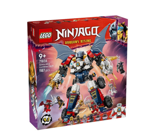 Jucării pentru Copii - Magazin Online de Jucării ieftine in Chisinau Baby-Boom in Moldova lego ninjago 71834 constructor "ultra combiner al lui zane" (1187 el.)