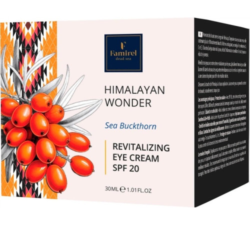  famirel cremă de ochi "himalayan wonder sea buckthorn" spf-20 (30 ml)086929