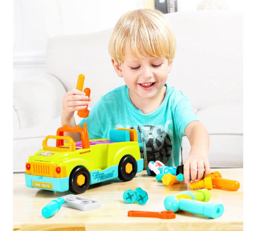 hola toys 6109 mașinuță "camion cu unelte" 