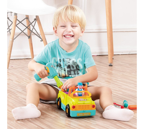 hola toys 6109 mașinuță "camion cu unelte" 