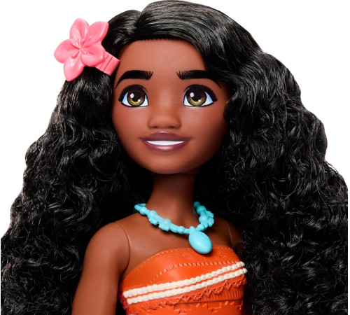 disney princess jfc40 păpușa "prințesa moana" din seria "prietenii mării" cu nisip