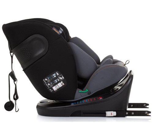 chipolino scaun auto "i-size isofix motion" stkmot02401ob (40-150 cm.) negru