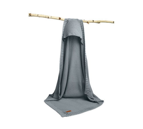 sensillo-43495 pătură din bambus cu glugă (90 x 85 cm) grafit