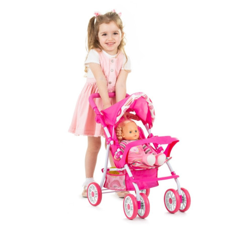 chipolino carucior pentru papusi "dolly" kzkdl02402cc cupcakes