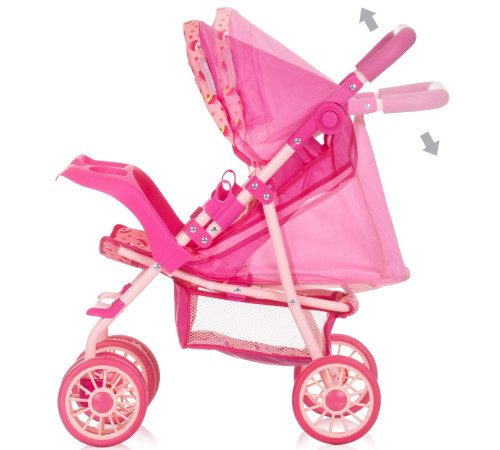 chipolino carucior pentru papusi "dolly" kzkdl02402cc cupcakes