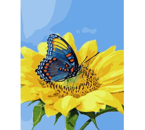  strateg leo va-3652 pictură pe numere "fluture" (40x50 cm.)