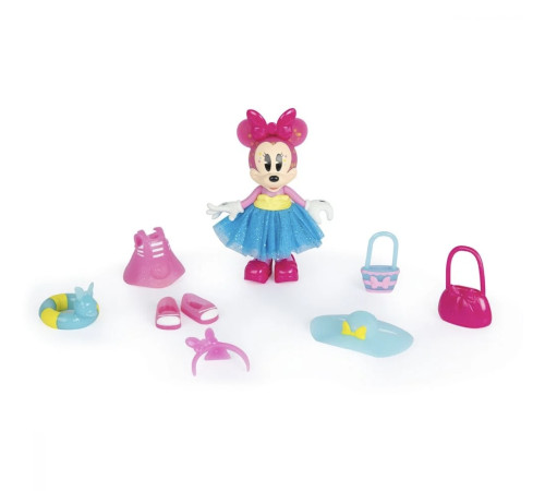 disney minnie 185944 papusa minnie cu accesorii “fluffy”