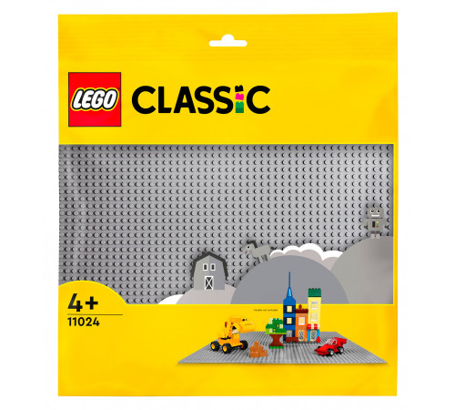 lego classic 11024 Конструктор "Пластина для строительства" серый