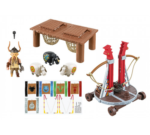 playmobil 9461 constructor "dragons gobber the belch with sheep sling"