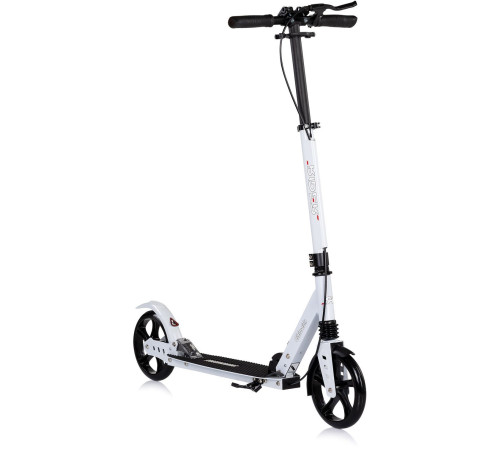  chipolino dsrid0262wh trotinetă cu fr&acirc;nă de m&acirc;nă "rider" (8+) alb