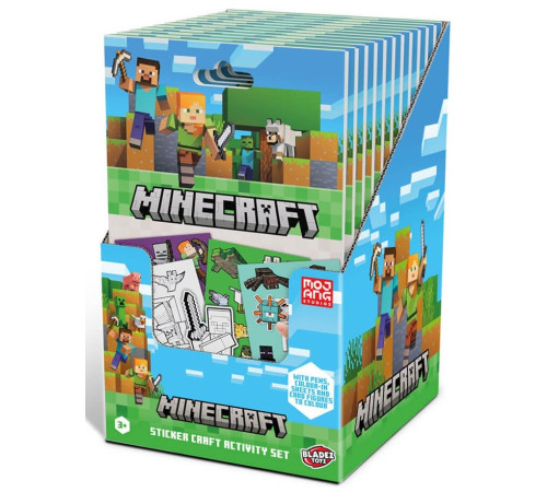  minecraft mc85758 Набор наклеек "sticker activity"