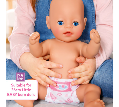 zapf creation 828908 scutece baby born (36 cm) 2 buc.