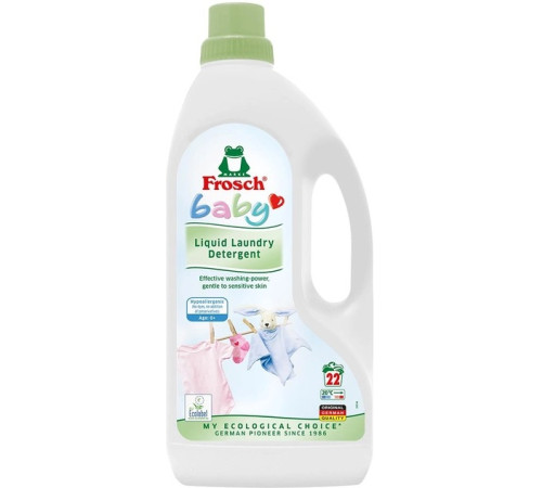 Produse chimice de uz casnic in Moldova frosch detergent lichid pentru spălarea rufelor baby (1,5 l.)