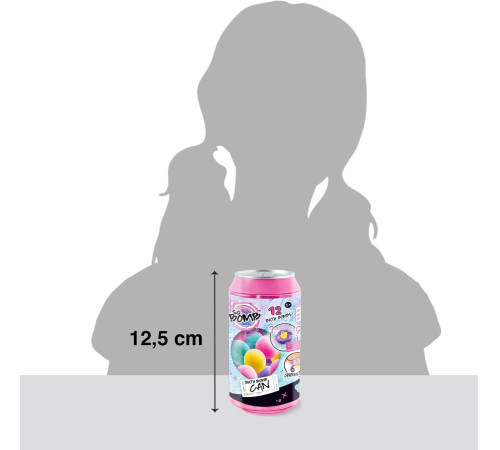 canal toys bbd046 bombe de baie &icirc;n borcan (12 bucăți) in ass.