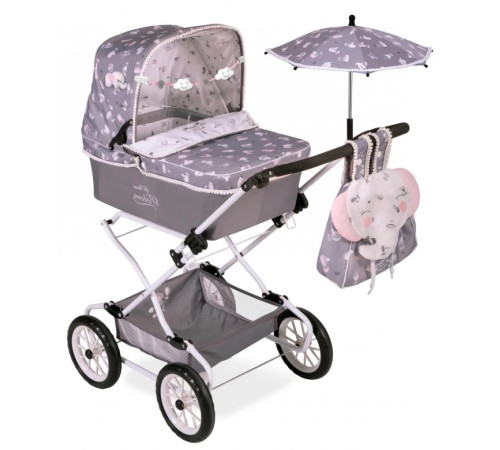 Jucării pentru Copii - Magazin Online de Jucării ieftine in Chisinau Baby-Boom in Moldova decuevas 82035 carucior pentru papusi cu umbrela si accesorii "sky" (90 cm.)