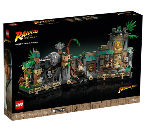 Детский магазин в Кишиневе в Молдове lego indiana jones 77015 Конструктор "Храм Золотого Идола" (1545 дет.)