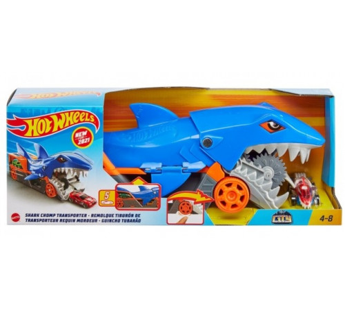 Детский магазин в Кишиневе в Молдове Hot Wheels GVG36 Грузовик-транспортер "Акулья пасть"  Детский магазин в Кишиневе в Молдове hot wheels gvg36 Грузовик-транспортер "Акулья пасть"