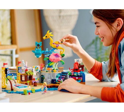 lego friends 41737 constructor "parc de distractii de plaja" (1348el.)