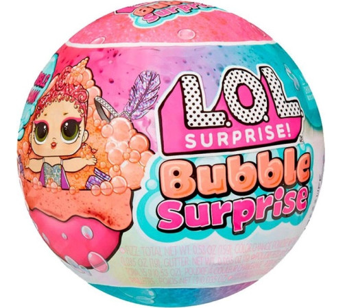  l.o.l. 119777 Игровой набор с куклой l.o.l. surprise! серии "color change bubble surprise s3"