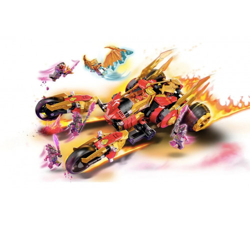 lego ninjago 71773 Конструктор "Рейд Золотого Дракона Кая" (624 дет.)
