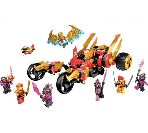 lego ninjago 71773 Конструктор "Рейд Золотого Дракона Кая" (624 дет.)