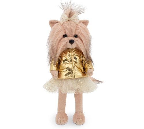  orange toys ld3/067 jucărie de pluș "lucky doggy, lucky yoyo: geacă aurie" (38 cm)