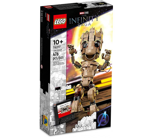 Детский магазин в Кишиневе в Молдове lego marvel 76217 Конструктор "Стражи Галактики: Я Грут" (476 дет.)