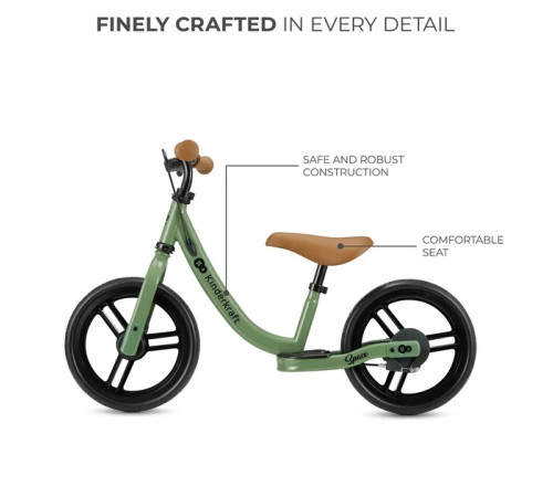 kinderkraft run bike space (verde)