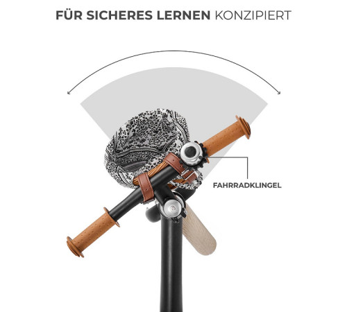 kinderkraft Беговел rapid 2 bizuu чёрный