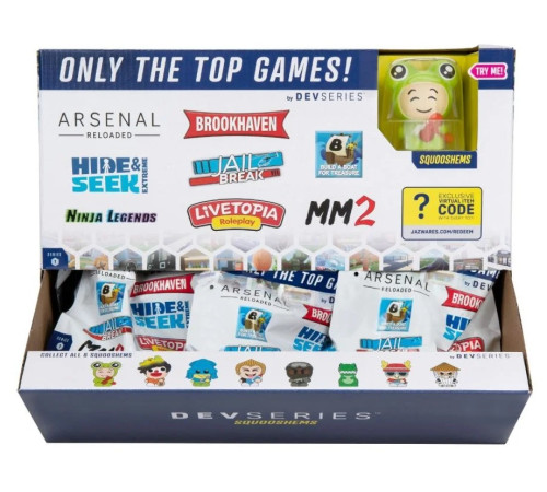  roblox crs0022 Фигурка-сюрприз "squooshems blinds" (в асс.)