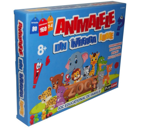  playland Настольная игра “Животные со всего мира” (a-710ro)