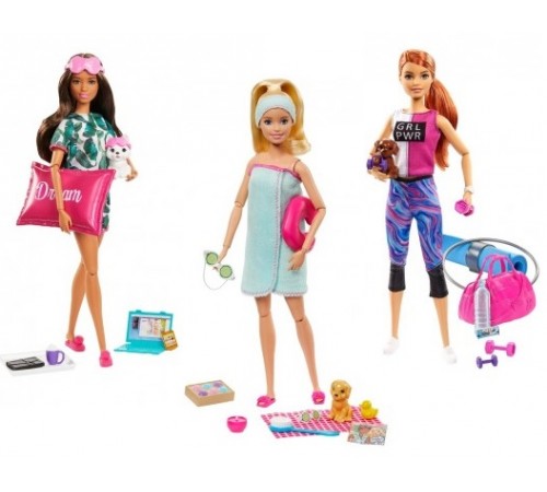  barbie gkh73 Кукла серии  "Фитнес" в асс.