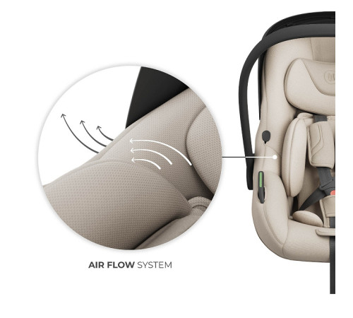 kinderkraft Модульная система 3 в 1 "endura safe" бежевый