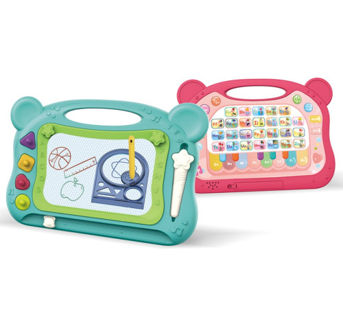 Bibiin Toys 688-35 Магнитная доска для рисования 2 в 1 (в асс.)  bibiin toys 688-35 Магнитная доска для рисования 2 в 1 (в асс.)