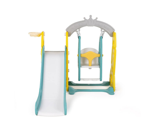 chipolino slset02405mu tobogan cu leagăn și inel (galben, verde)