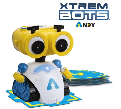 xtrem bots xt380970 primul meu robot programabil "andy"
